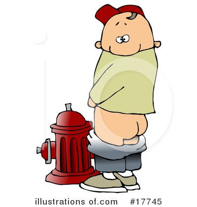 Peeing Clipart #17745.