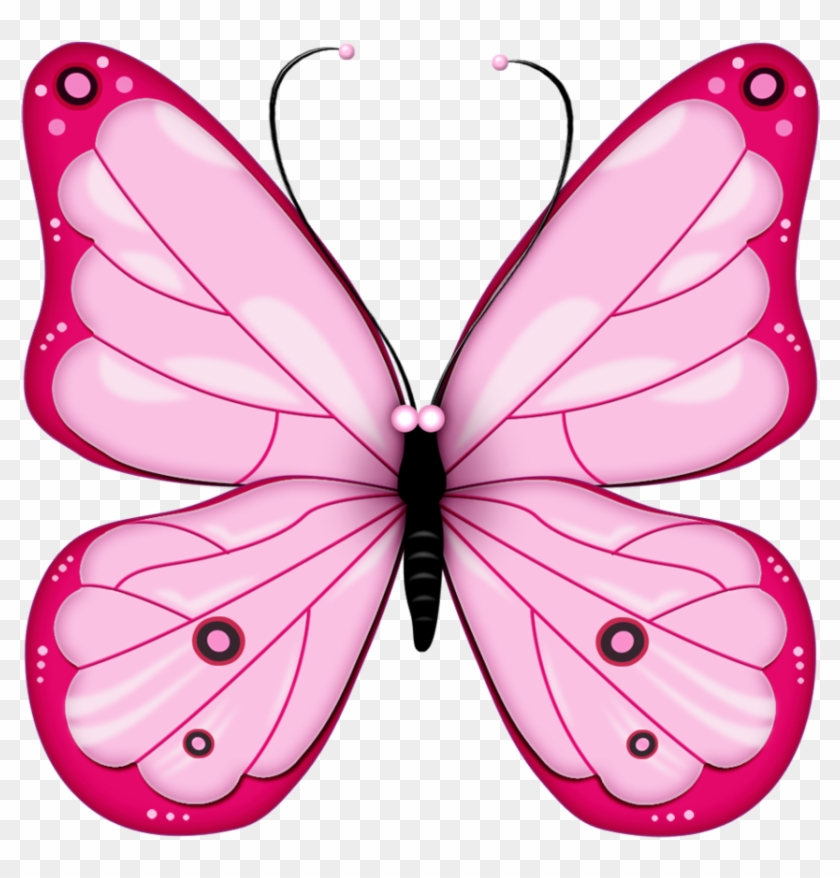 Pink Butterfly Png Image, Butterflies.