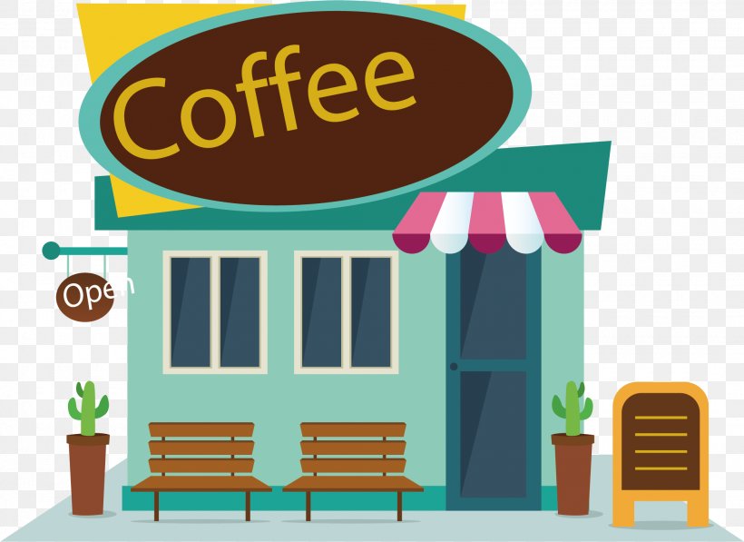 Coffee Cafe Fast Food Clip Art, PNG, 2100x1530px, Coffee.
