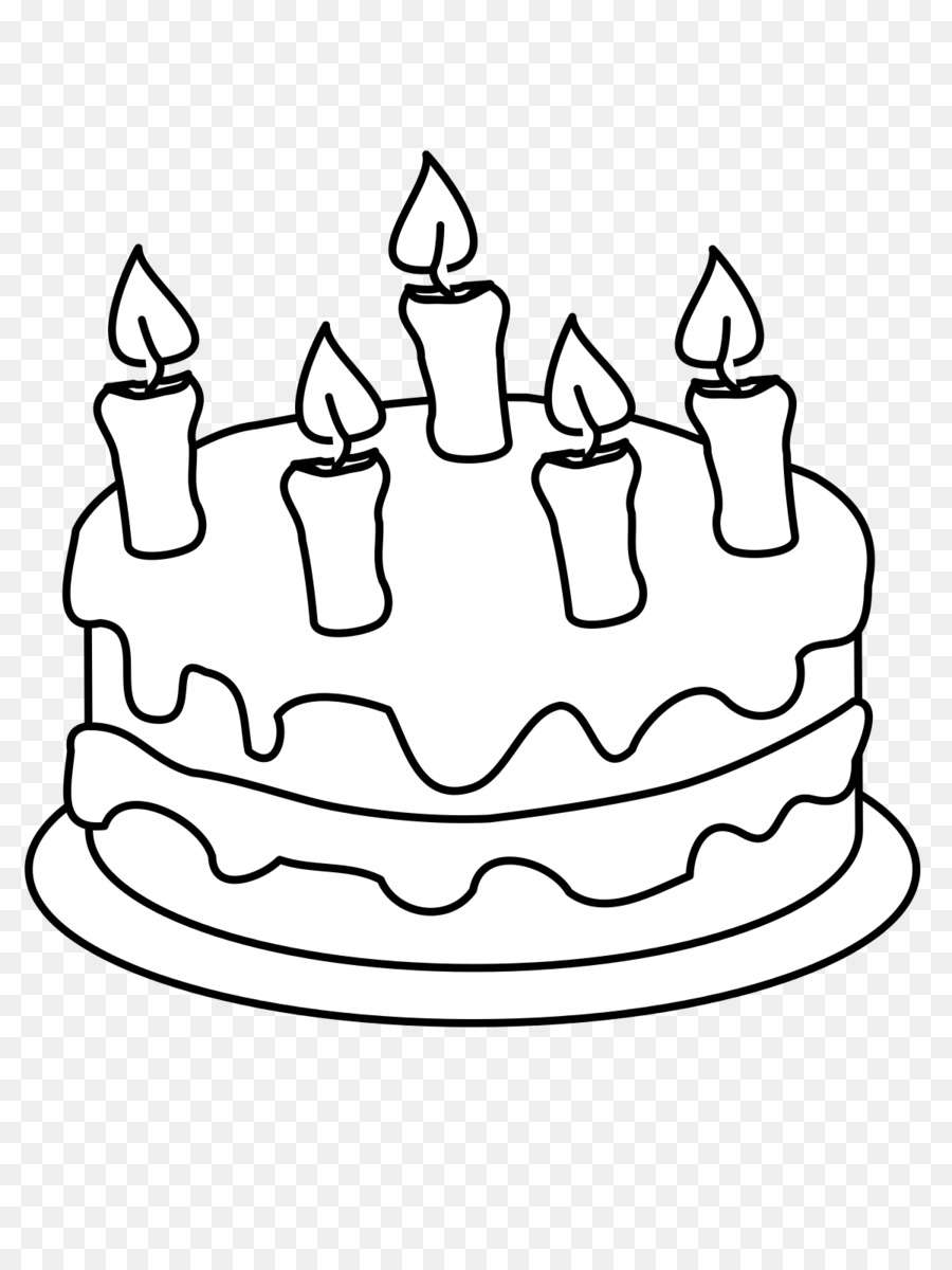 Birthday Cake Drawing clipart.