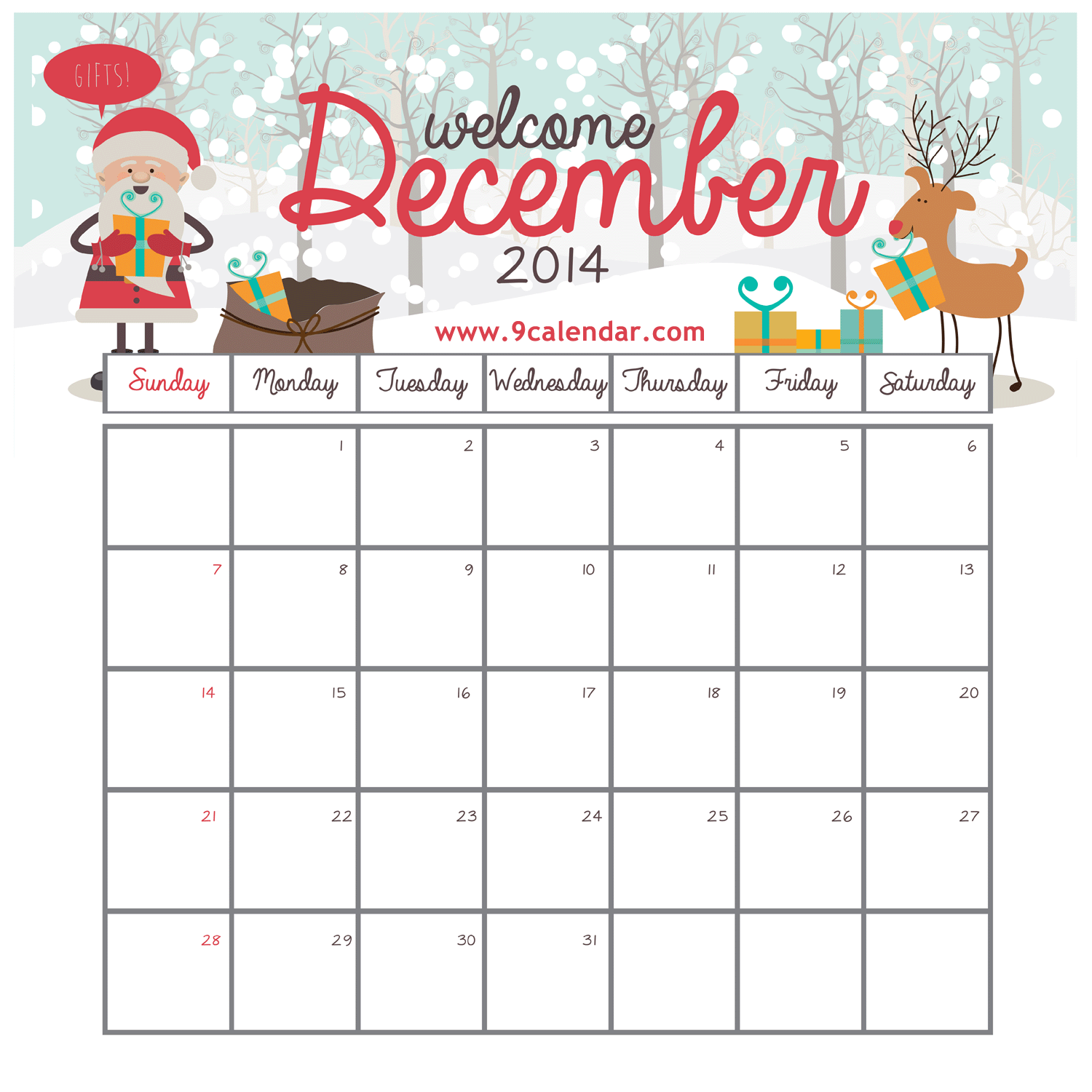 Free 9 December Calendar Cliparts, Download Free Clip Art.