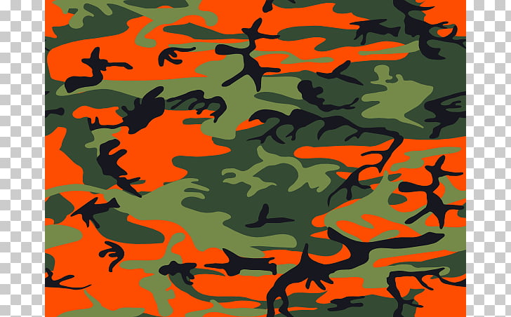 Military camouflage , Camo s, green and orange camouflage.