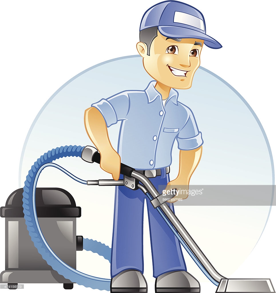 0 Carpet Cleaning Clip Art Carpet Cleaning Professional With Vacuum.