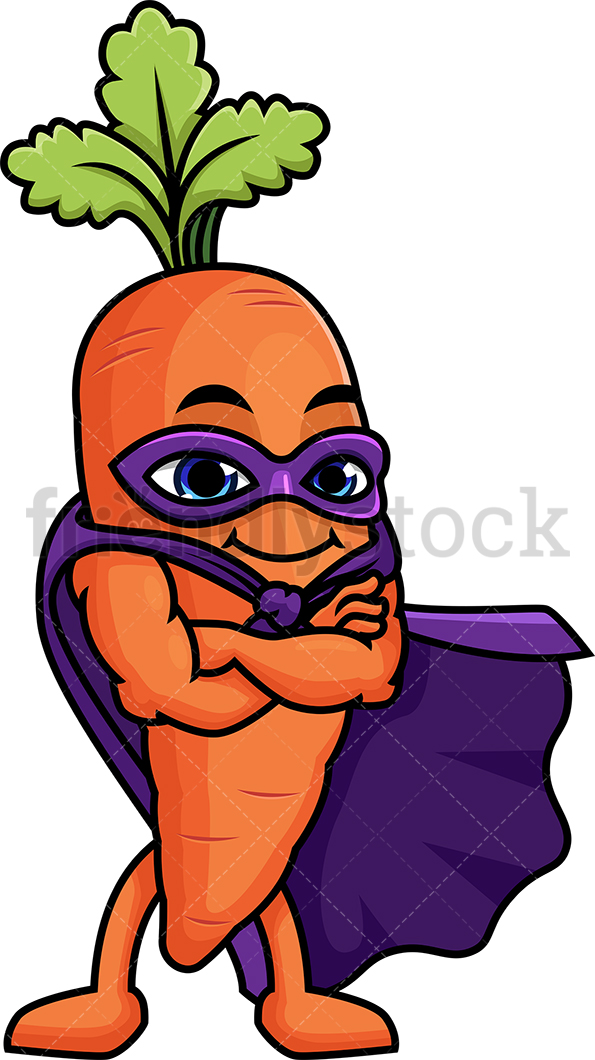 Carrot Superhero.