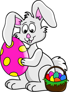 Clipart Cartoon Easter Sunday.