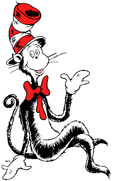 Dr Seuss Cat In The Hat Clip Art Free.
