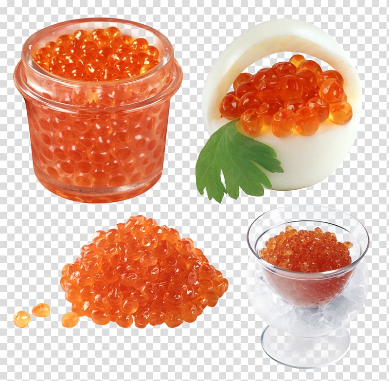 Caviar Chum salmon Sockeye salmon Pink salmon Roe, red fish.