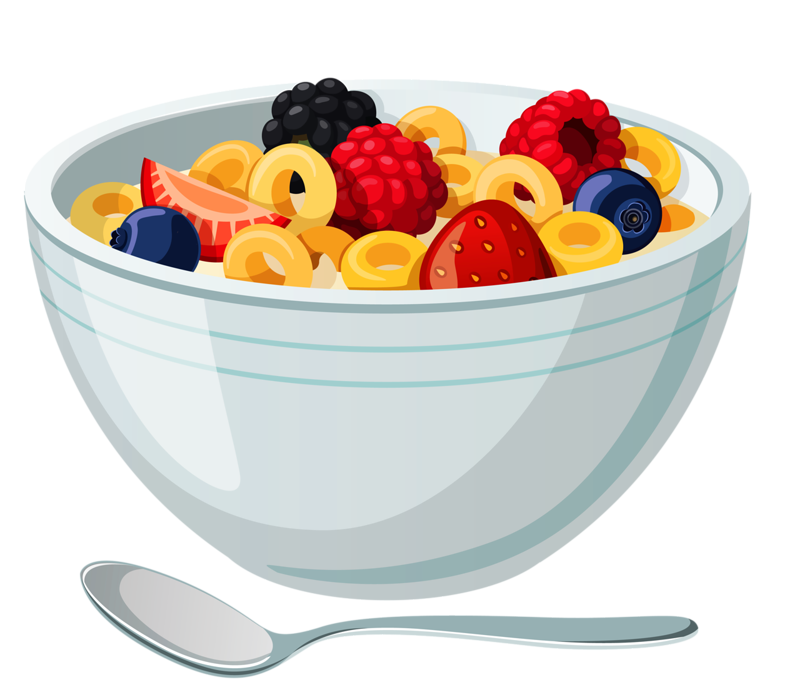 Fruit clipart cereal, Fruit cereal Transparent FREE for.