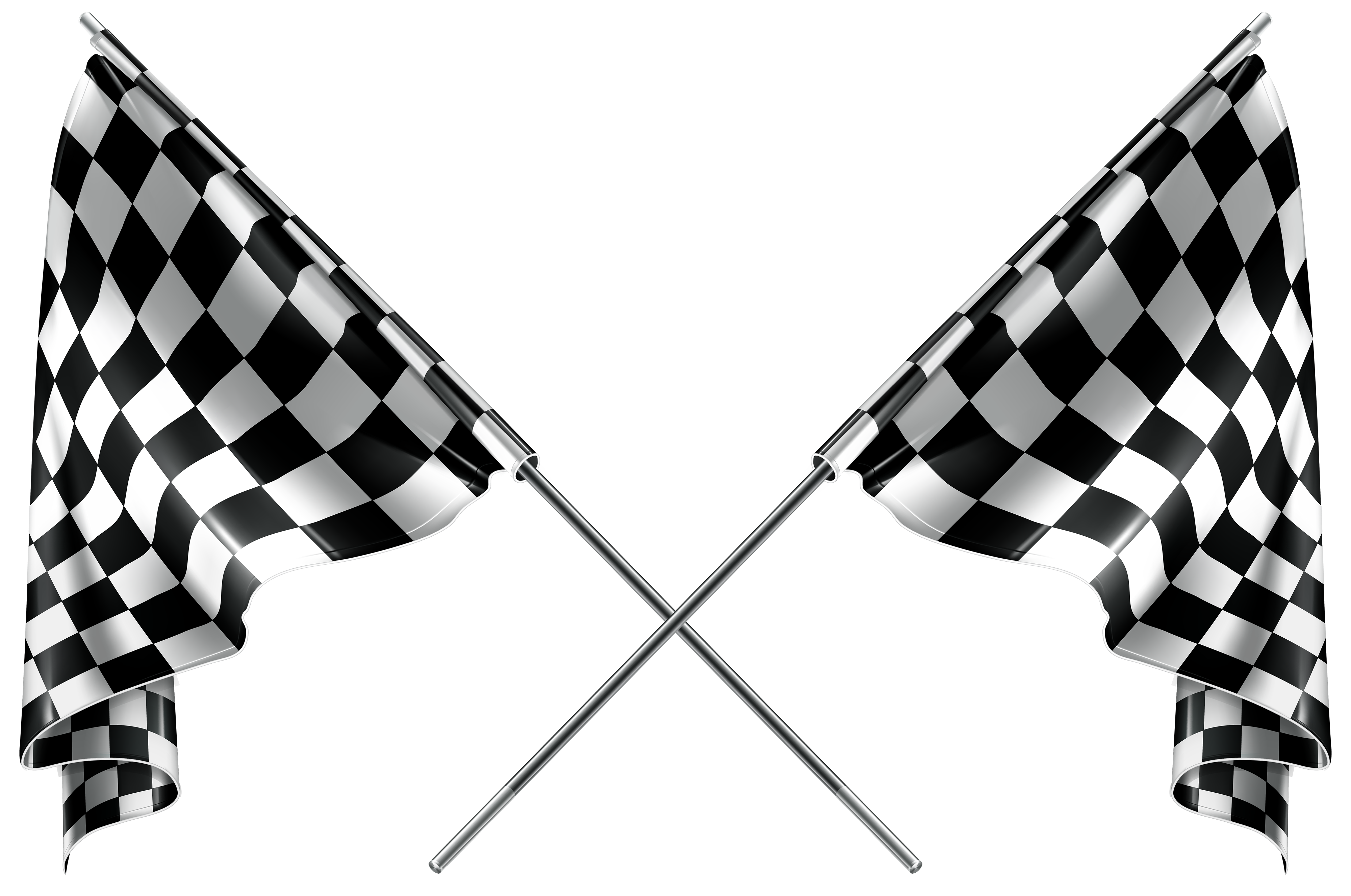 Checkered Flag Clip Art.