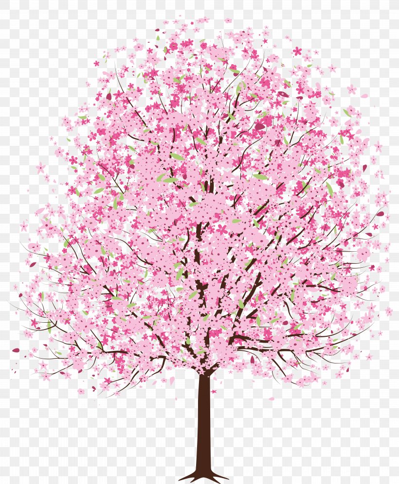 Cherry Blossom Tree Clip Art, PNG, 7741x9408px, Blossom.