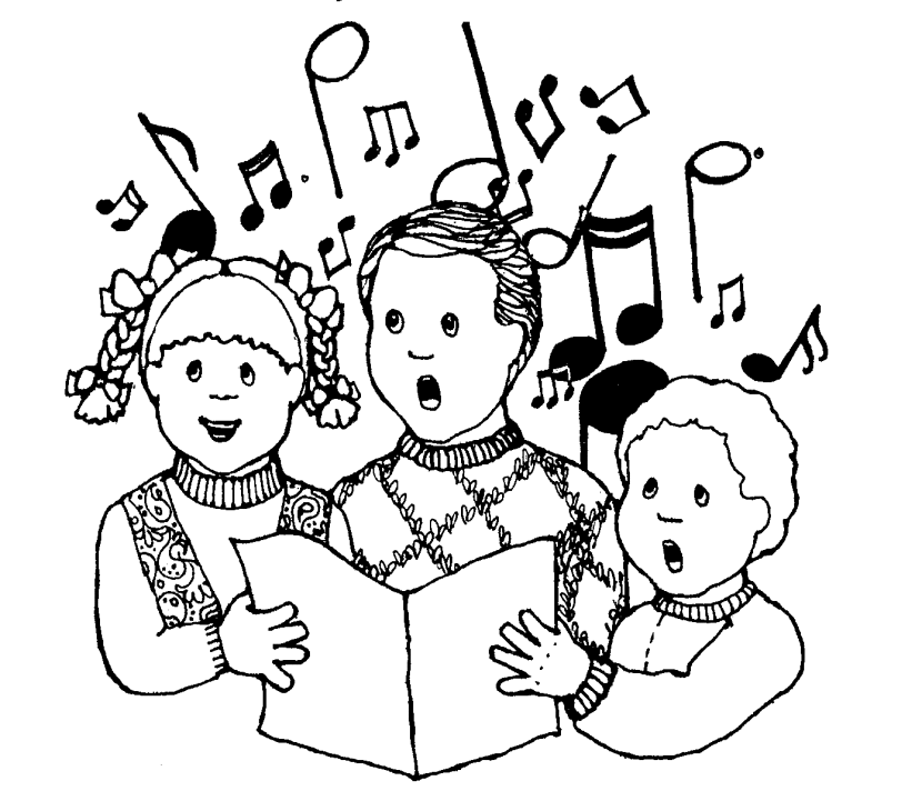 Best Children Singing Clipart #19618.