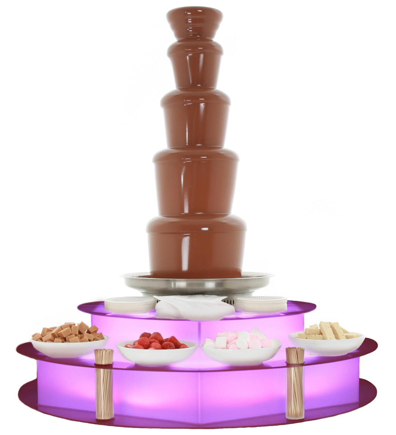 chocolate fountain.