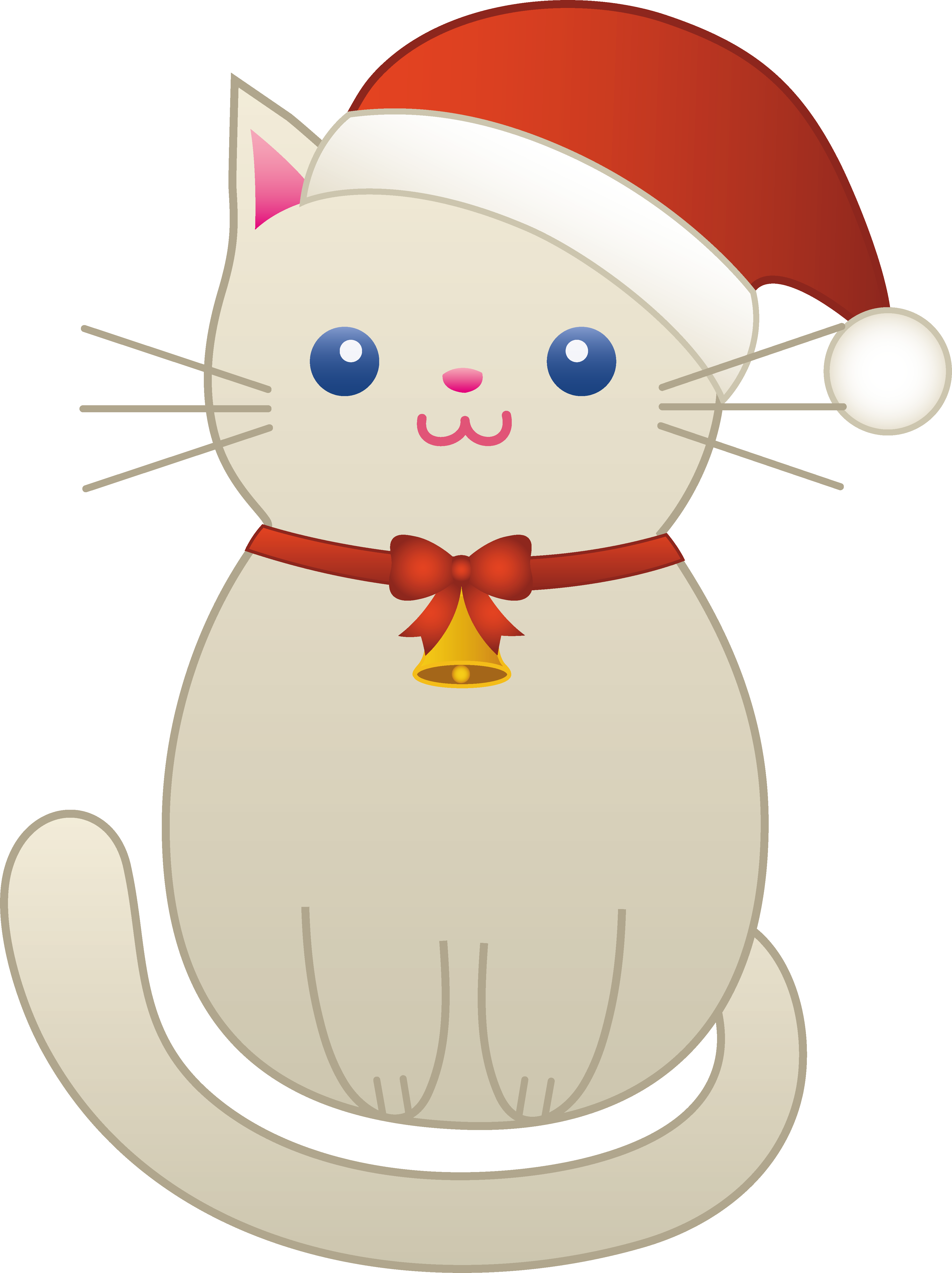 Christmas Kitty Cat.