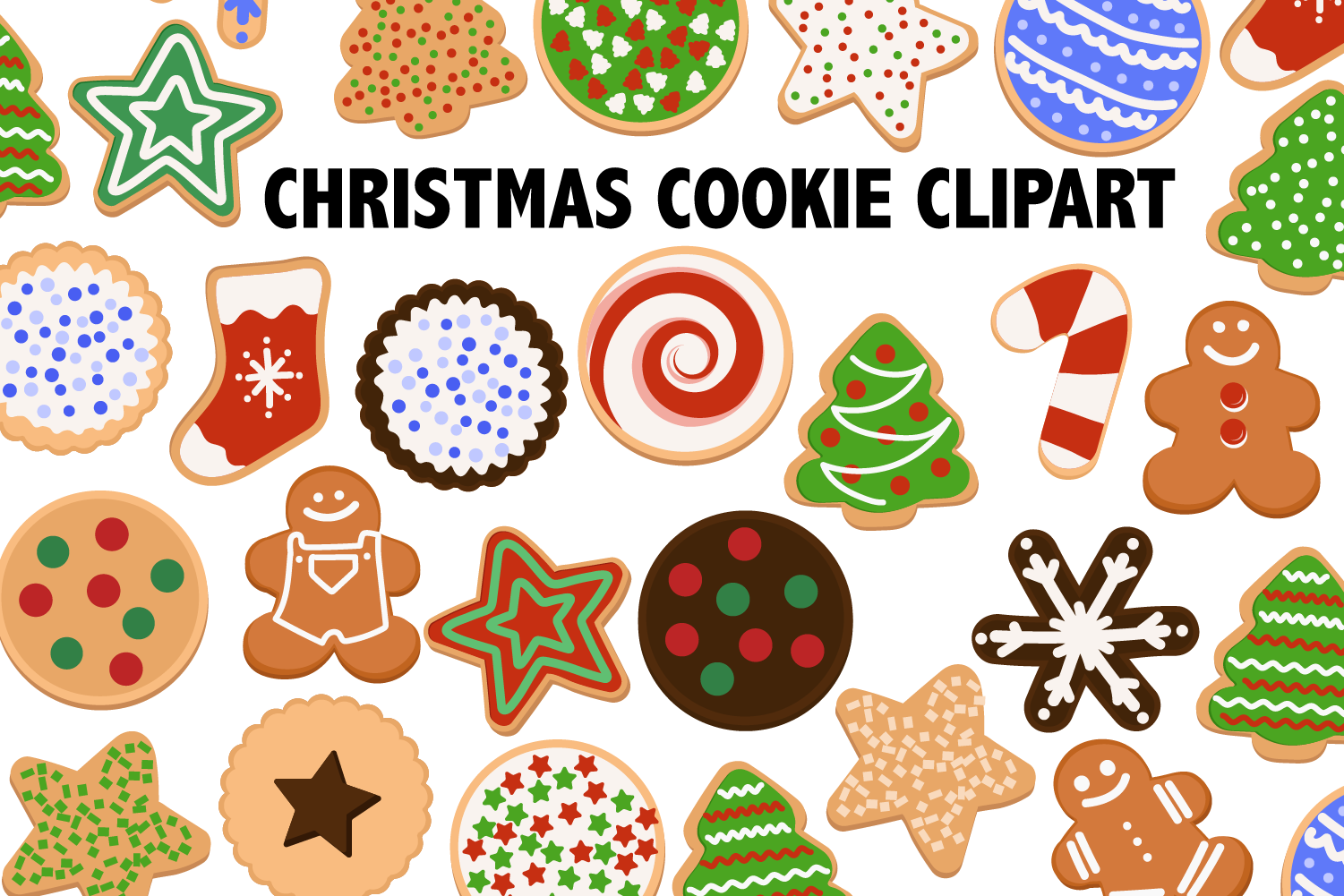 Christmas Cookie Clipart.