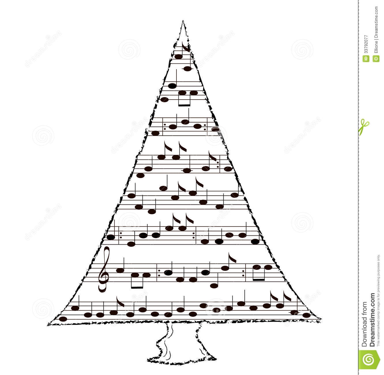 Christmas Music Clipart.