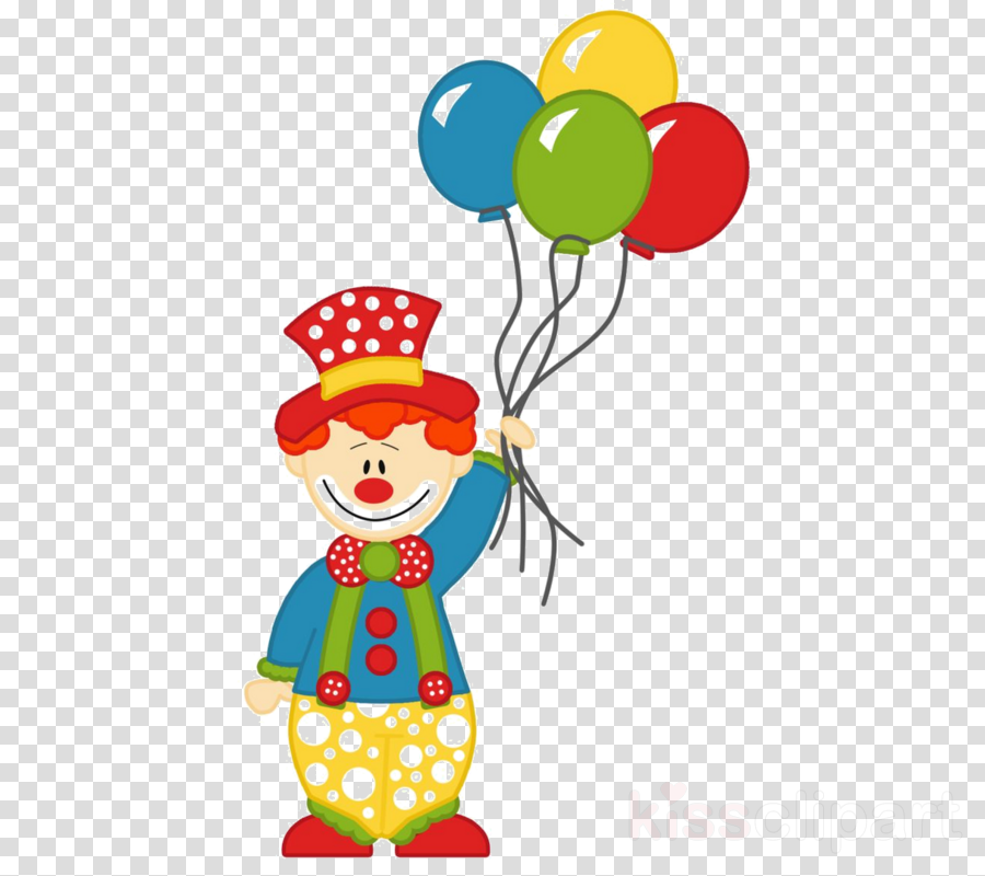 Circus, Clown, Balloon, transparent png image & clipart free download.