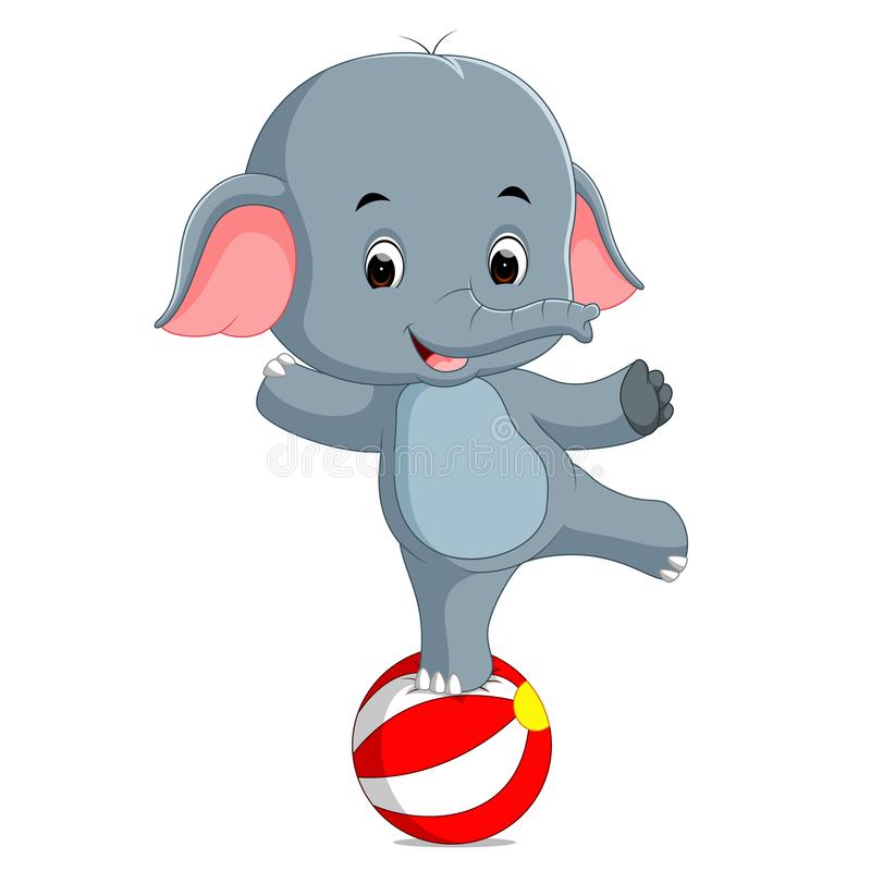 Circus Elephant Stock Illustrations.