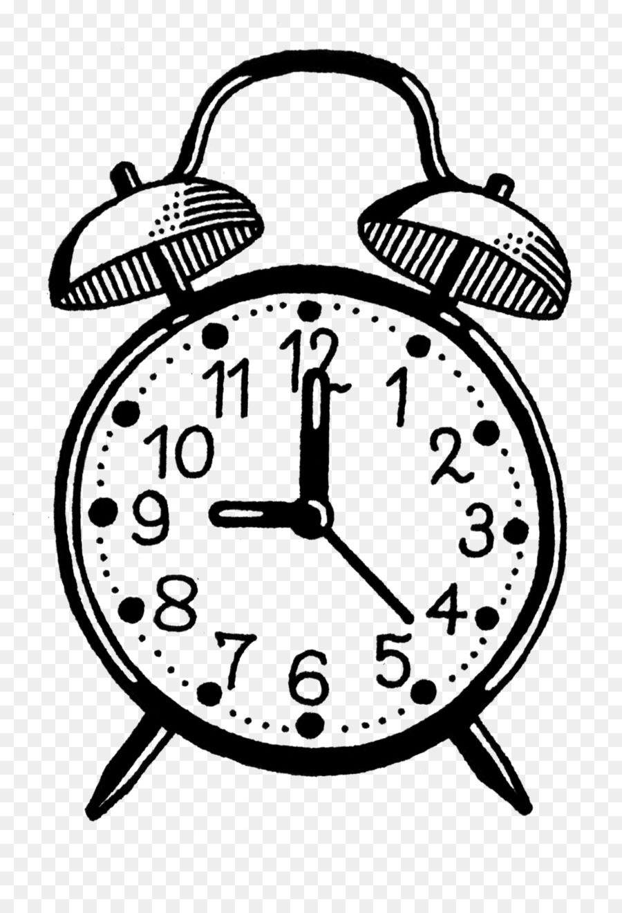 Cartoon Clock clipart.