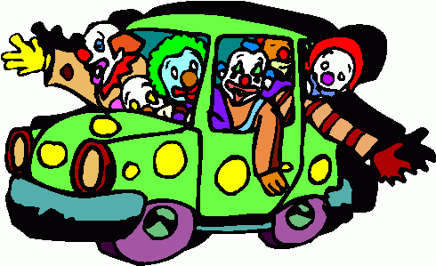 Showing post & media for Cartoon clown cars.