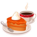 Coffee And Cake Clipart.
