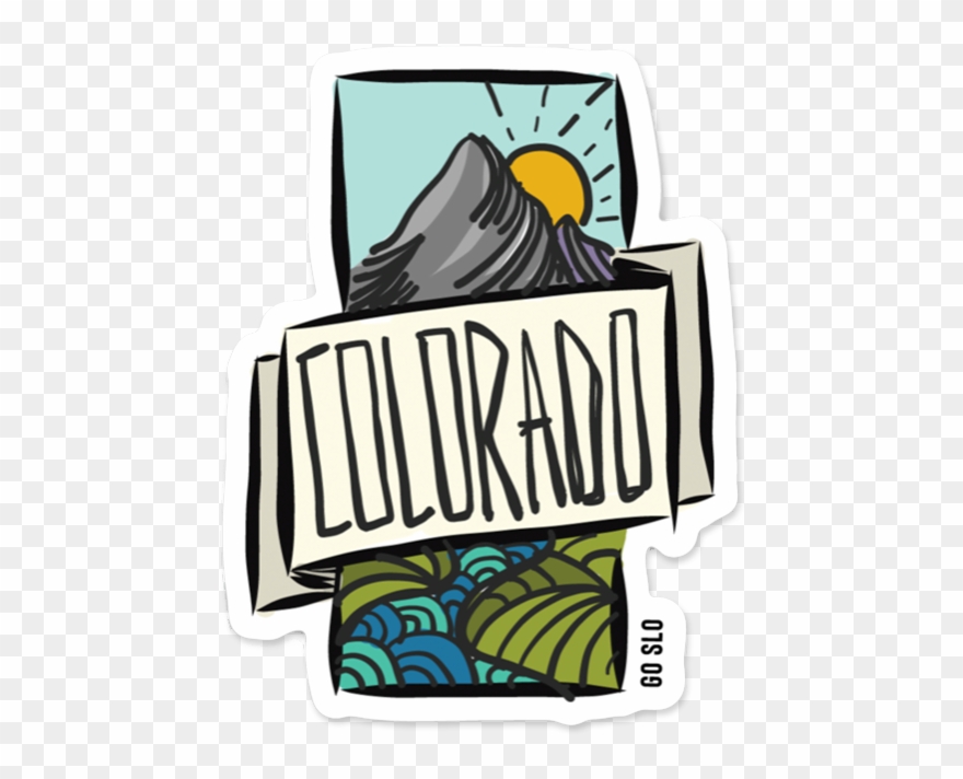Colorado // Vert View Sticker.
