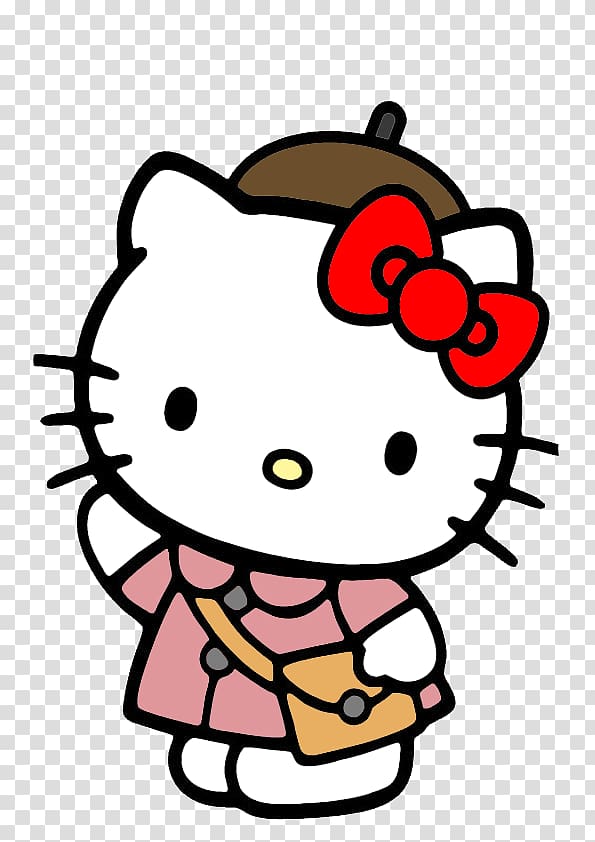 Hello Kitty Online Drawing Coloring book, hello transparent.