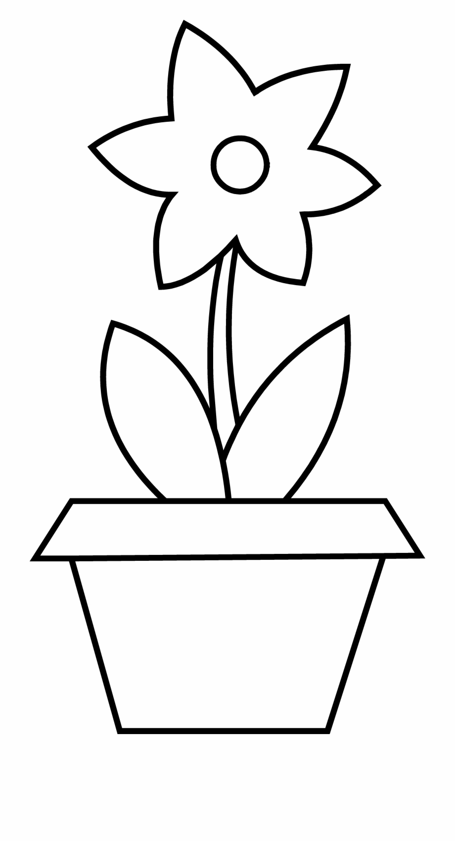 Plant Clipart Colouring.