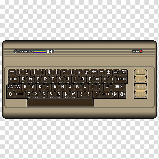 Commodore C Icons, CA.
