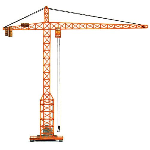 Hydraulic Construction Tower Crane Rental Service, In Pan.