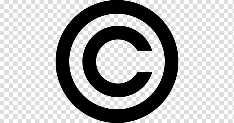 Copyright symbol Law Author Logo, copyright transparent.