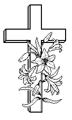 Cross With Flowers Clipart & Free Clip Art Images #18085.