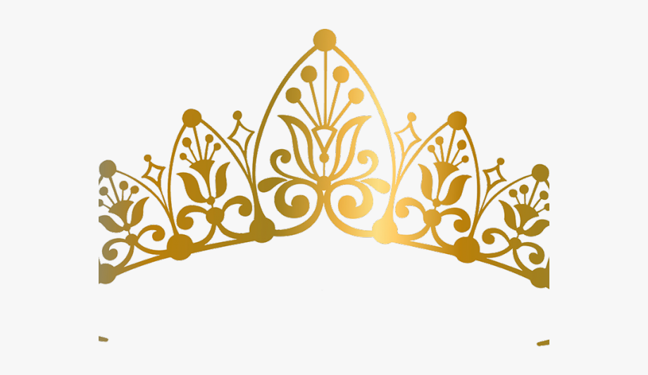 Queen Clipart Golden Crown.