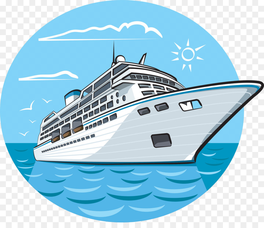 cruise ship cartoon