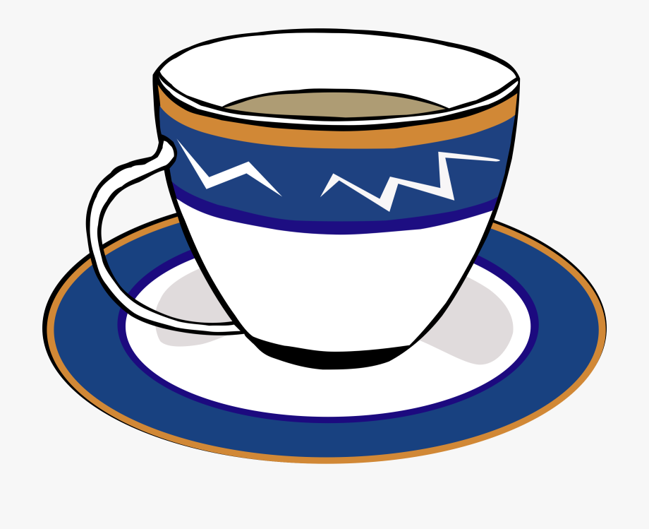 Fancy Teacup Clip Art.