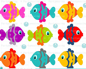 60+ Cute Fish Clip Art.