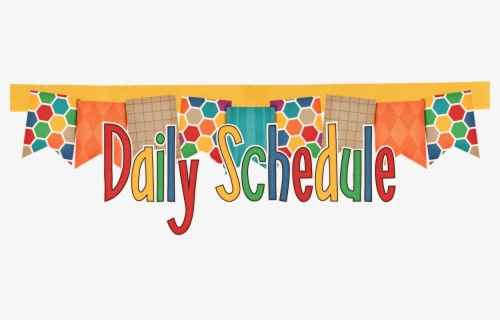 clip art daily schedule