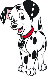 The dalmatians clip art.