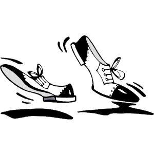 Showing post & media for Tap dancing feet cartoon.