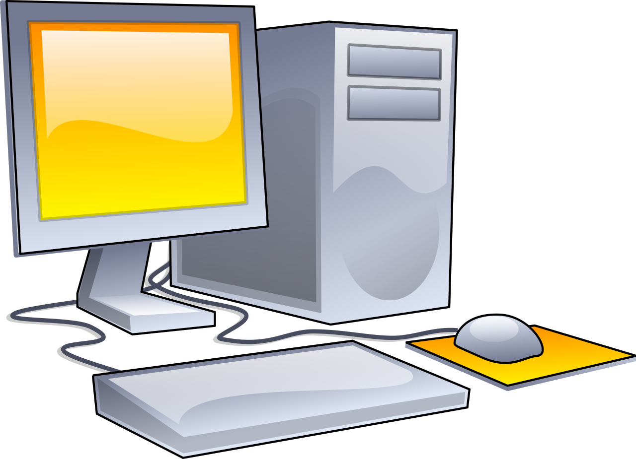 File:Desktop computer clipart.