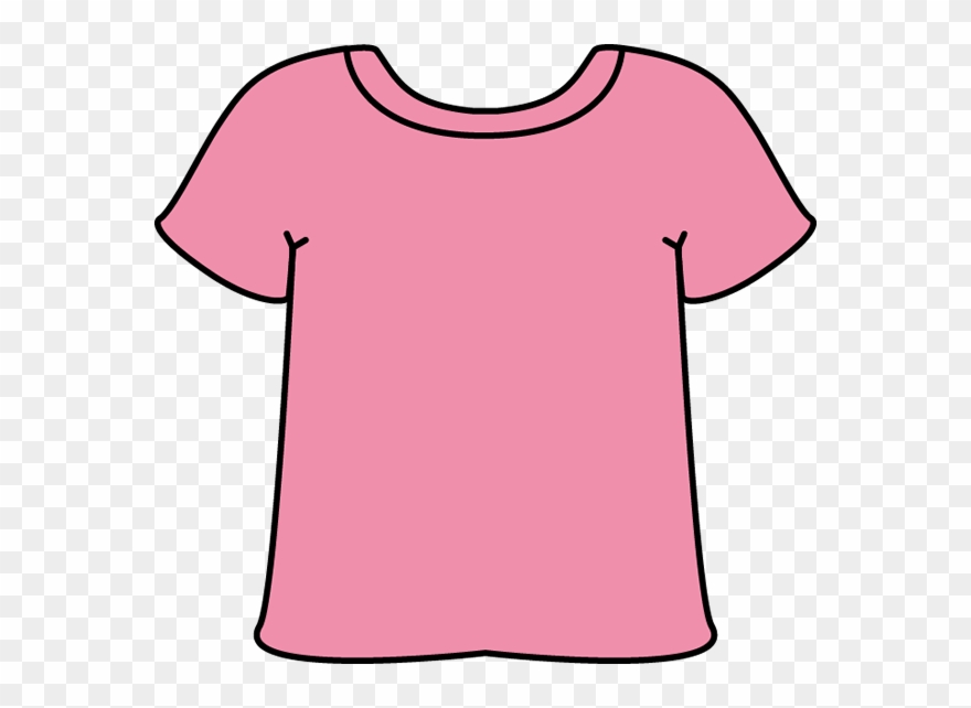 Pink Tshirt Clip Art.