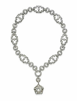 Diamond Necklace Clipart.