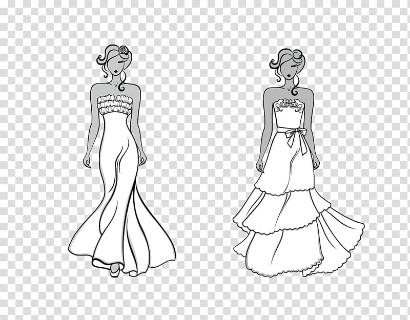 clipart dress black and white 20 free Cliparts | Download images on