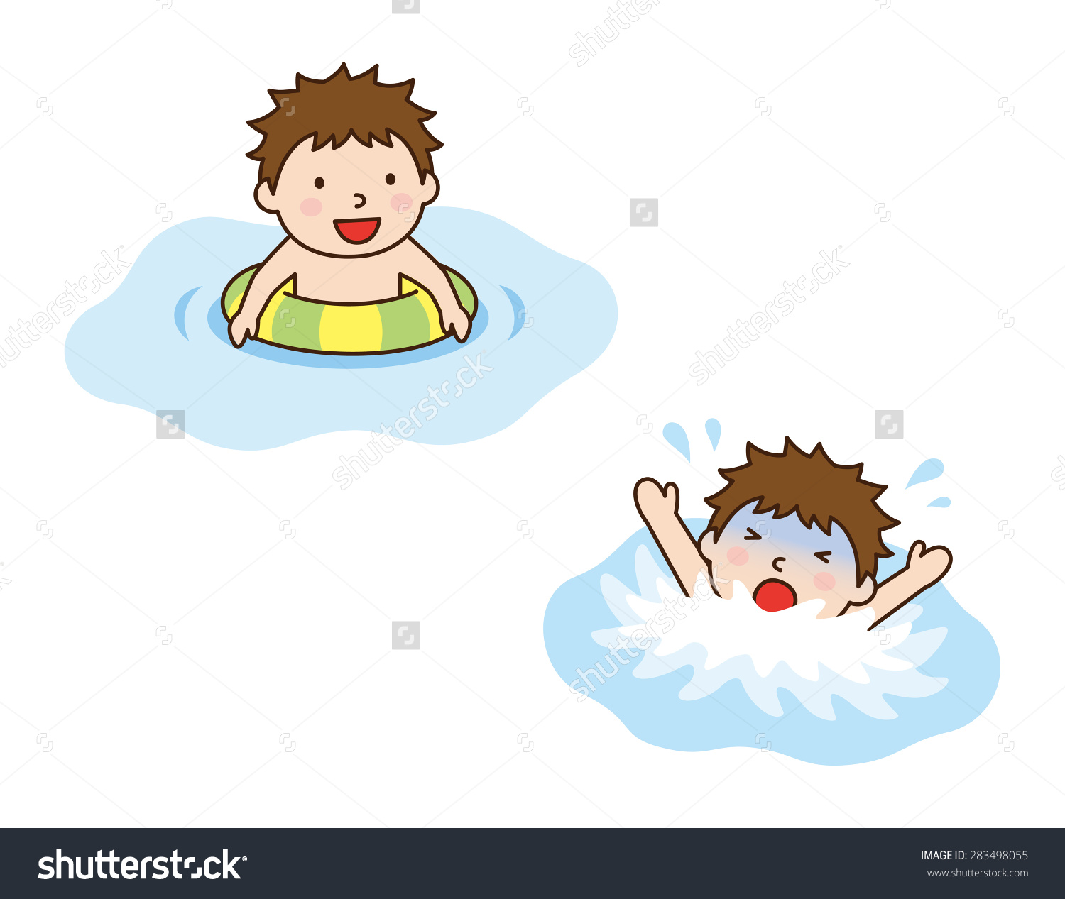 Showing post & media for Cartoon drowning clip art.