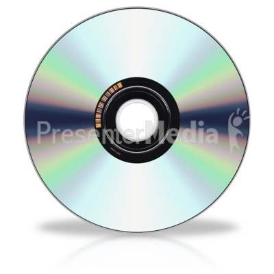 DVD Stack with Disc on Top.