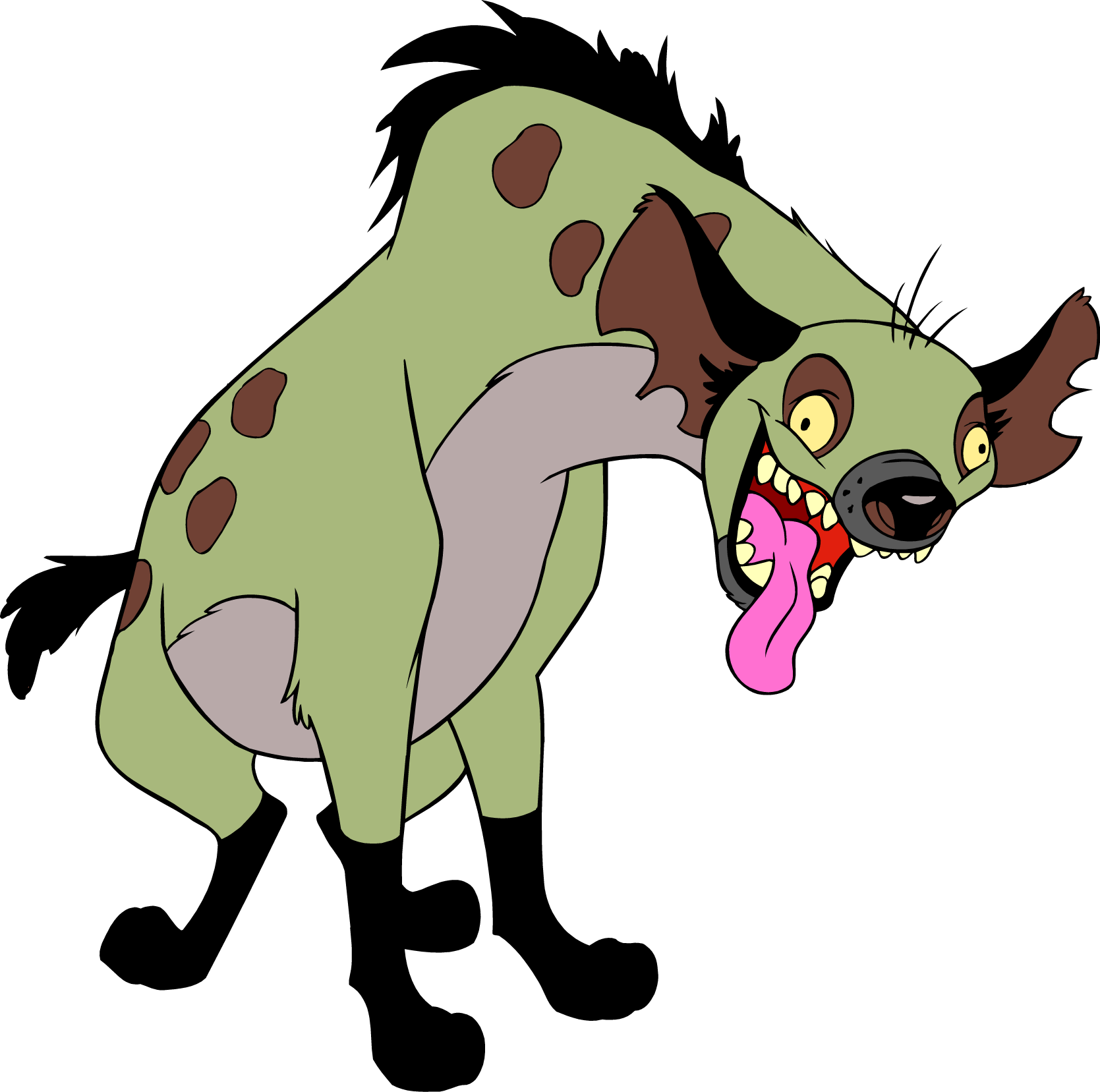 Ed Hyena Lion King Cartoon.