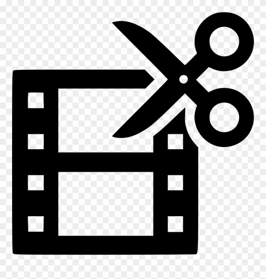 Film Edit Icon Clipart Video Film Editing.