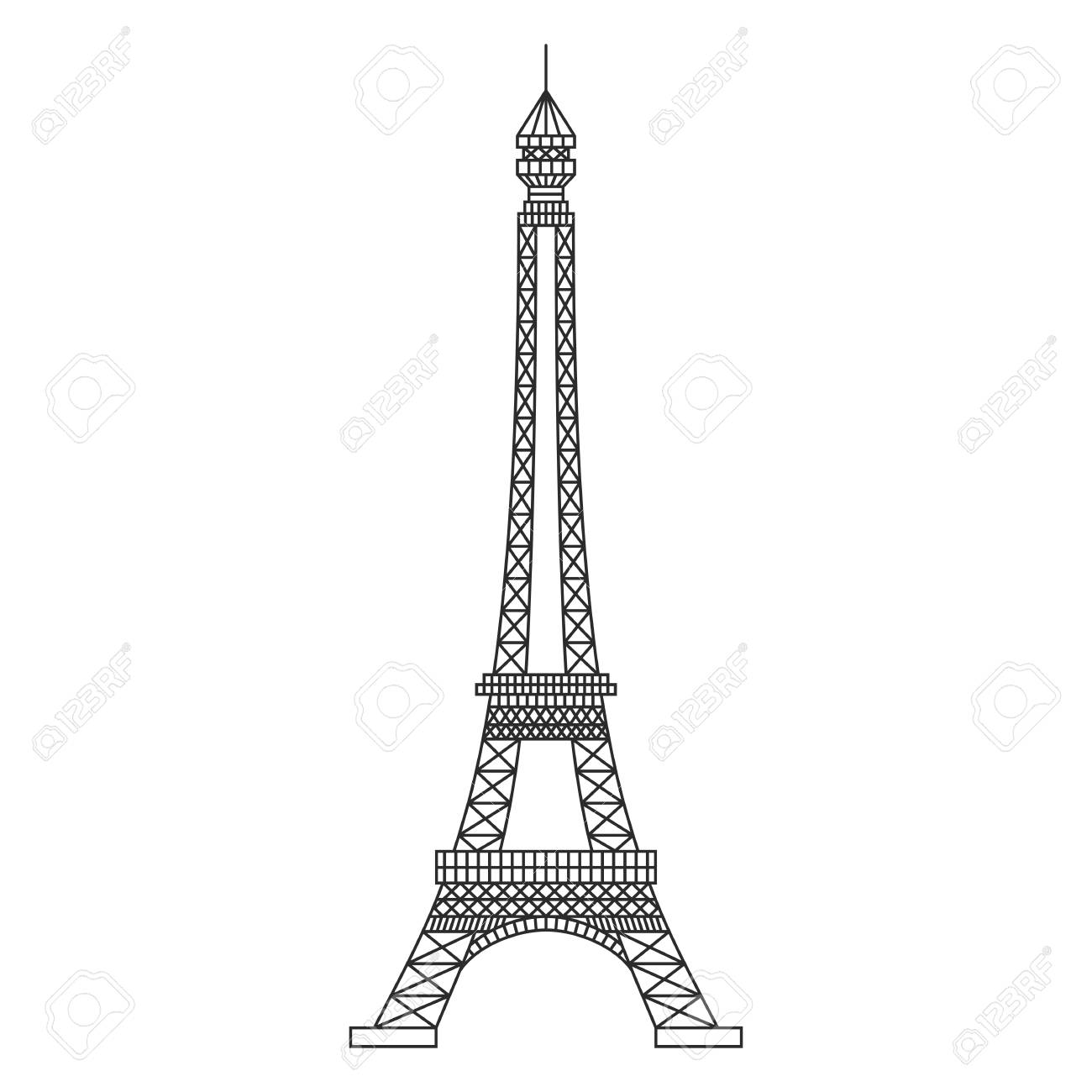 clipart eiffel tower black white 20 free Cliparts | Download images on