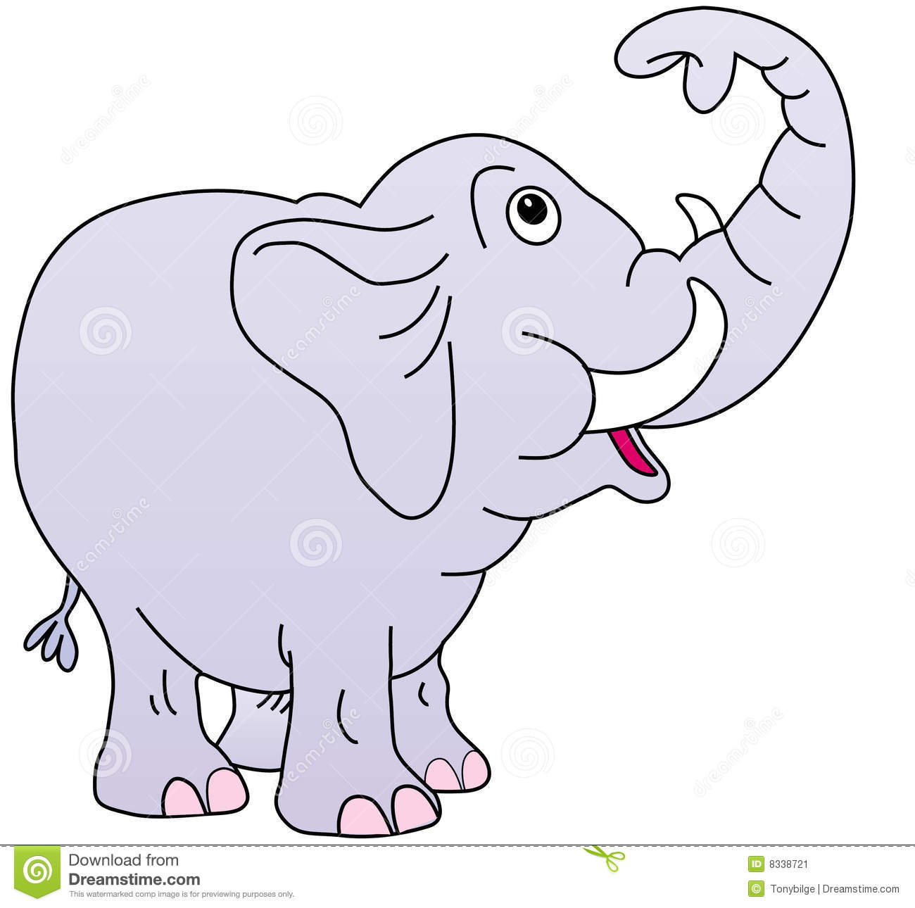 Elephant trunk clipart 4 » Clipart Station.