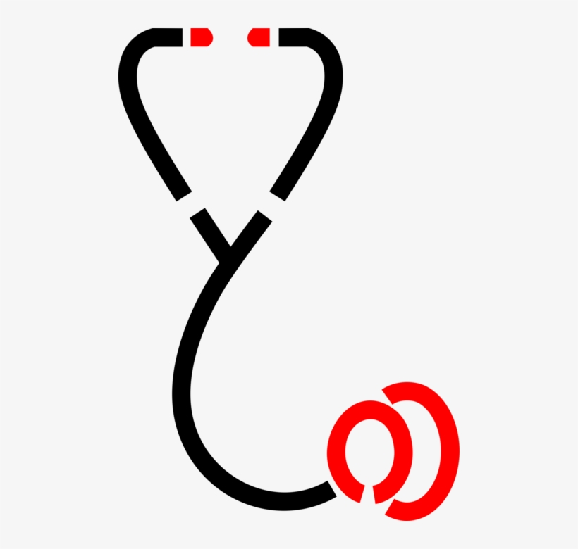 Vector Illustration Of Stethoscope Acoustic Medical.