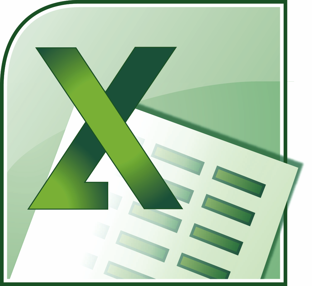 Microsoft Excel Clipart.
